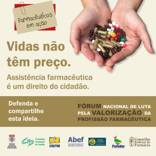 Mensagem do Presidente do CFF aos farmacêuticos que estarão em Brasília em busca da valorização profissional