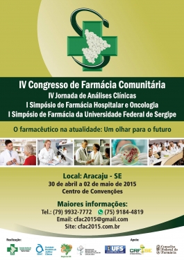Congresso de Farmácia Comunitária define programação preliminar