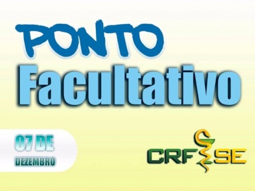 CRF/SE confirma ponto facultativo nesta segunda-feira, 7 de dezembro