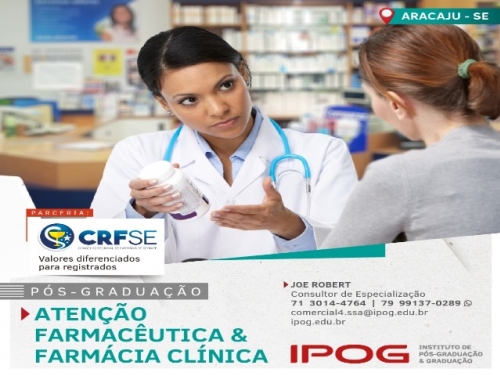 CRF/SE EM PARCERIA COM O IPOG PROMOVE CURSO DE PÓS-GRADUAÇÃO
