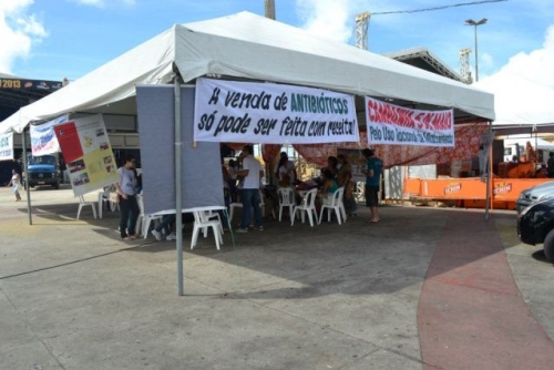 CRF/SE participa de campanha contra a automedicação