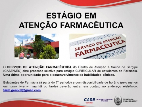 CASE/SES abre processo seletivo para estágio