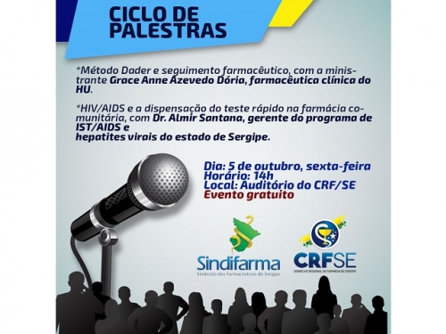 CRF/SE PROMOVE MAIS UM CICLO DE PALESTRAS