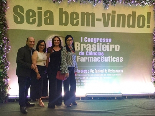 DIRETORIA DO CRF/SE PARTICIPA DO  I CONGRESSO BRASILEIRO DE CIÊNCIAS FARMACÊUTICAS