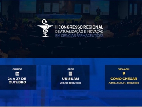II CONGRESSO REGIONAL DE ATUALIZAÇÃO E INOVAÇÃO EM CIÊNCIAS FARMACÊUTICAS