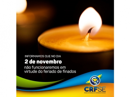 FERIADO - 2 DE NOVEMBRO