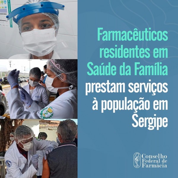 FARMACÊUTICOS RESIDENTES EM SAÚDE DA FAMÍLIA PRESTAM SERVIÇOS À POPULAÇÃO EM SERGIPE