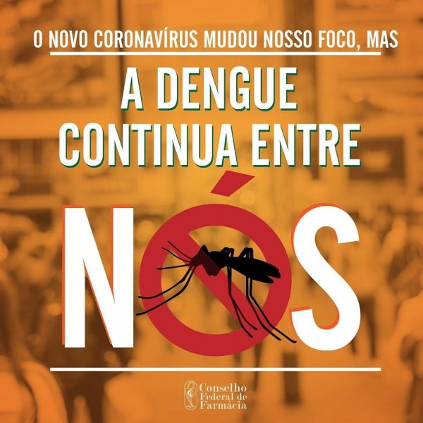 O NOVO CORONAVÍRUS MUDOU NOSSO FOCO. MAS A DENGUE CONTINUA ENTRE NÓS
