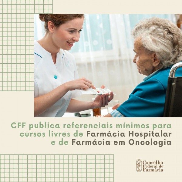 Farmácia Hospitalar e Farmácia em Oncologia têm referenciais para cursos livres