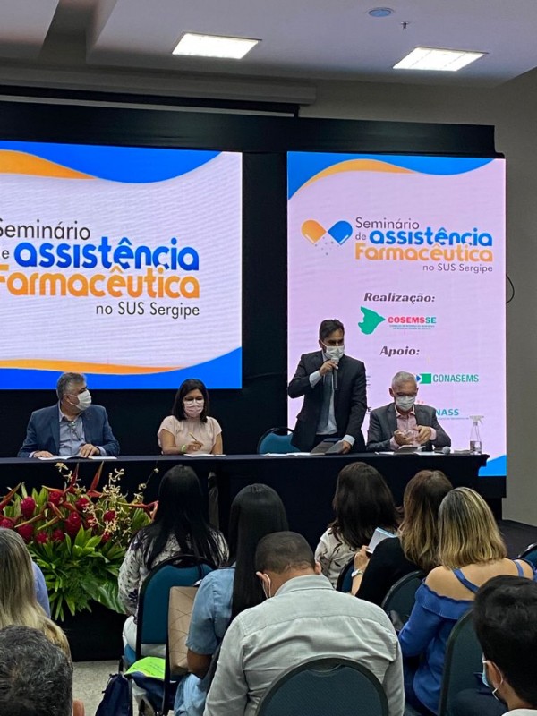 CRF/SE participa do Seminário de Assistência Farmacêutica no SUS/SE