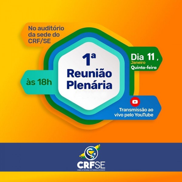 CRF/SE realiza 1ª Reunião Plenária de 2024 com a presença dos novos Diretores e Conselheiros Regionais