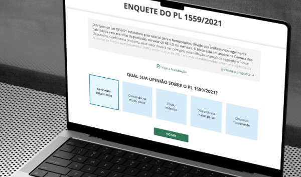 Farmacêuticos, o voto é decisivo: participe da enquete e fortaleça a luta pelo piso salarial