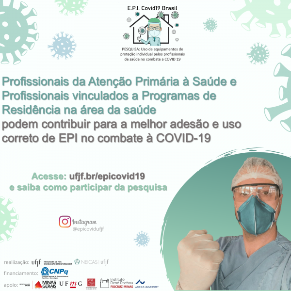 CRF/SE APOIA PESQUISA NACIONAL SOBRE USO DE EPI’S PELOS PROFISSIONAIS DE SAÚDE NO COMBATE À COVID-19
