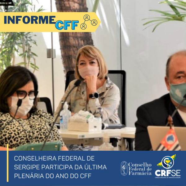 CONSELHEIRA FEDERAL DE SERGIPE PARTICIPA DA ÚLTIMA PLENÁRIA DO ANO DO CFF