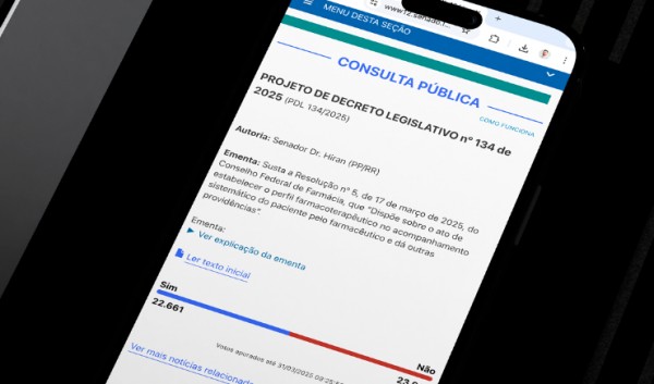 Vote NÃO: projeto quer suspender prescrição de medicamentos por farmacêuticos