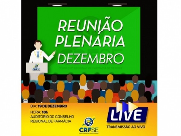 REUNIÃO PLENÁRIA DO MÊS DE DEZEMBRO
