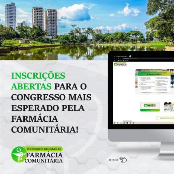 Participe do IV Congresso Brasileiro de Farmácia Comunitária