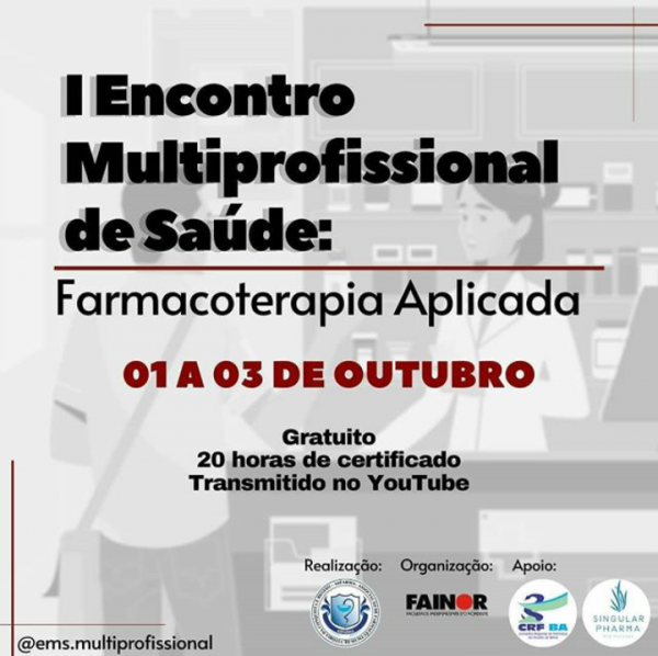 CRF/SE APOIA EVENTO VOLTADO PARA FARMACOTERAPIA APLICADA