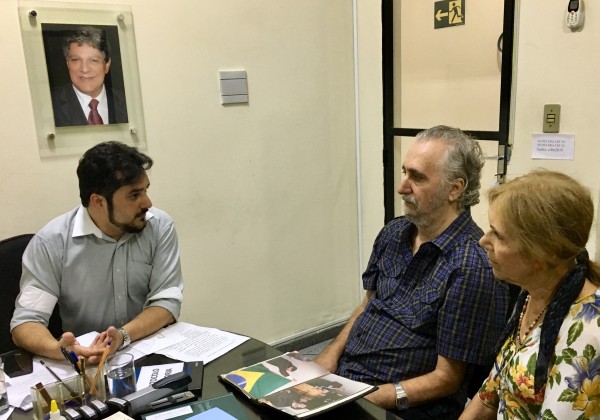 EX-PRESIDENTE E EX-CONSELHEIRA FEDERAL VISITAM O CRF/SE