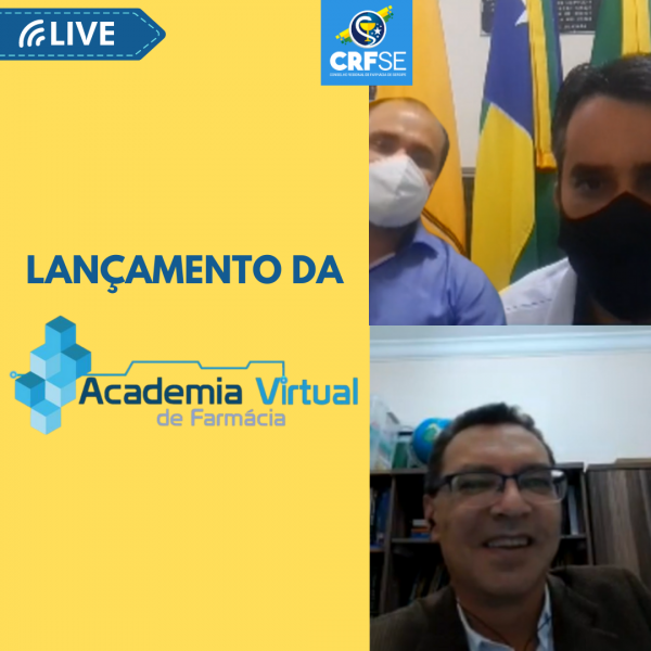 CRF/SE EM PARCERIA COM O CRF/SP LANÇA ACADEMIA VIRTUAL DE FARMÁCIA
