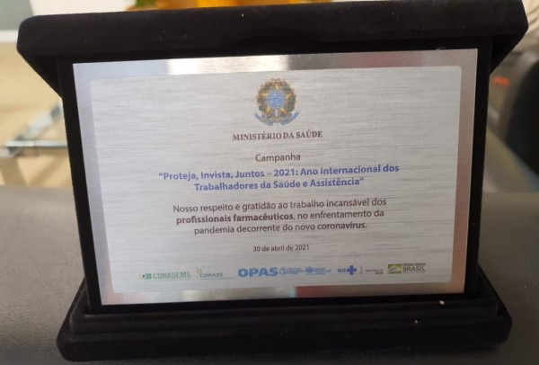 Farmacêuticos são homenageados pela OPAS/OMS e Ministério da Saúde