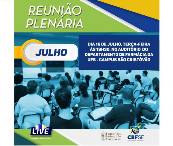 CRF/SE DÁ SEGUIMENTO AO PROJETO PLENÁRIA NAS UNIVERSIDADES