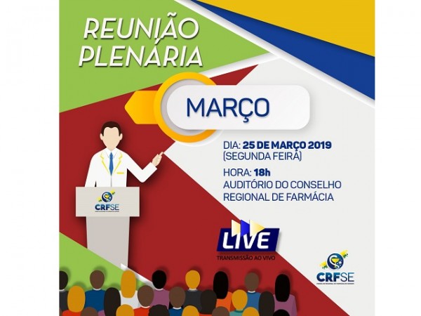 REUNIÃO PLENÁRIA DO MÊS DE MARÇO