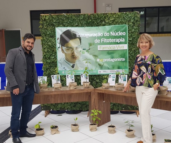 CRF/SE participa da inauguração do núcleo de fitoterapia da Unit