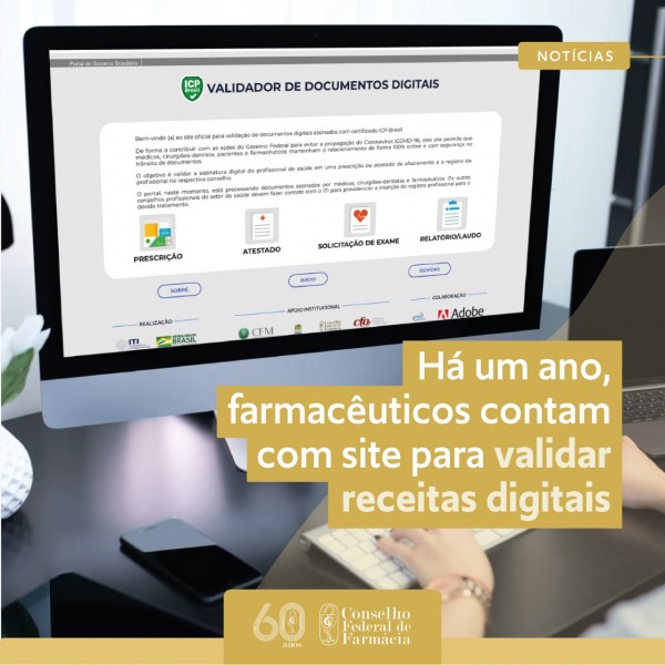 Há um ano, farmacêuticos contam com site para validar receitas digitais