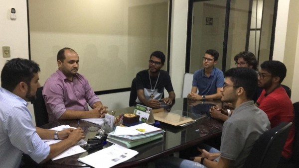 DIRETORIA DO CRF/SE SE REÚNE COM ALUNOS DE FARMÁCIA DA UFS