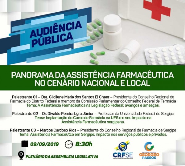 CRF/SE CONVIDA CATEGORIA PARA AUDIÊNCIA PÚBLICA