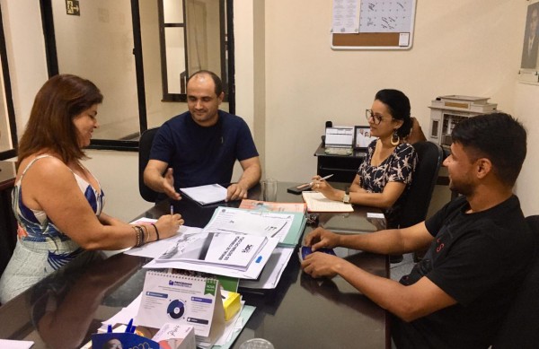 REUNIÃO DE TRANSIÇÃO DE TESOURARIA DA NOVA GESTÃO