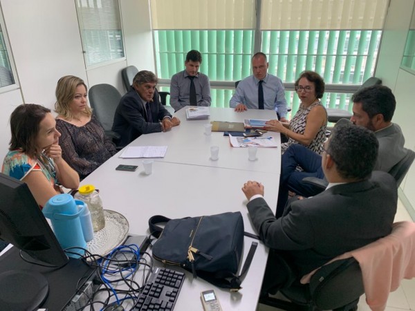 SECRETÁRIO DE ATENÇÃO PRIMÁRIA DO MS RECEBE REPRESENTANTES DO CFF