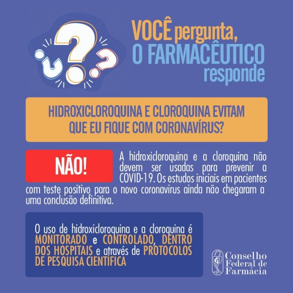 HIDROXICLOROQUINA E CLOROQUINA - SOLUÇÃO PARA A PANDEMIA DE COVID-19?
