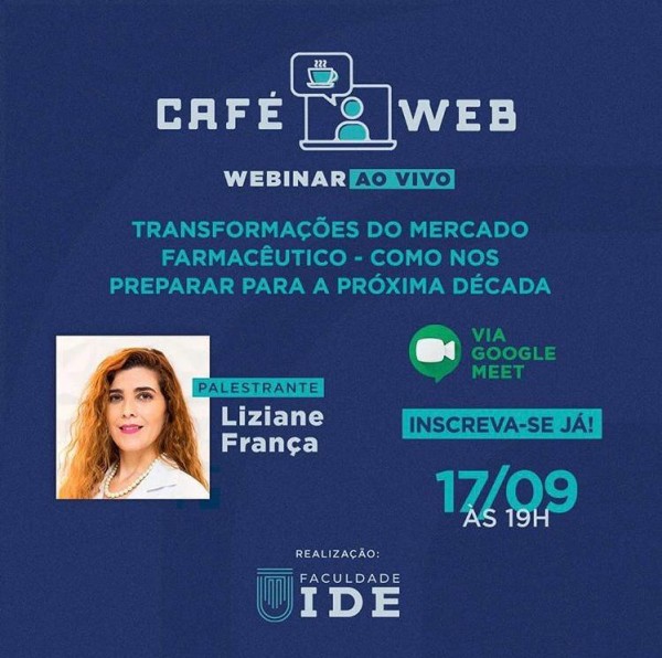 O CONSELHO APOIA WEBINAR DA FACULDADE IDE
