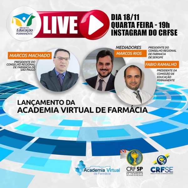 ACADEMIA VIRTUAL DE FARMÁCIA SERÁ LANÇADA EM SERGIPE