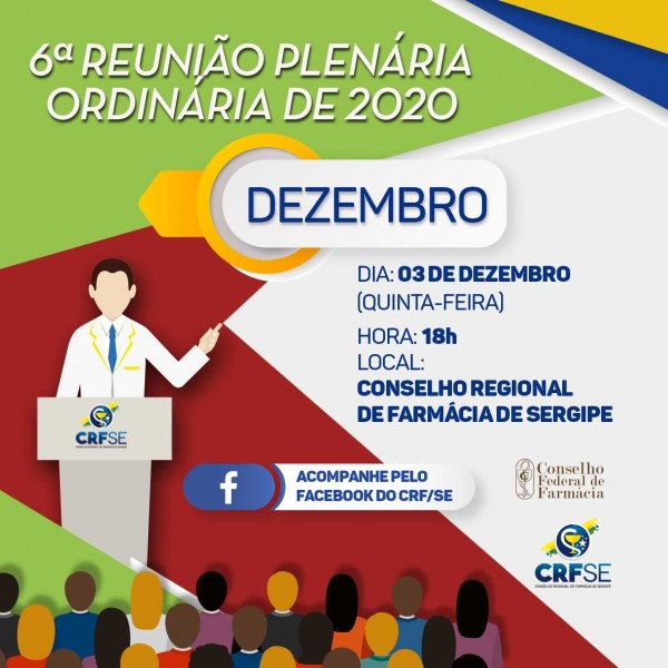 ACOMPANHE A PLENÁRIA DO CRF/SE