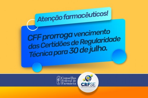Vencimento de CRTs é prorrogada para 30 de julho