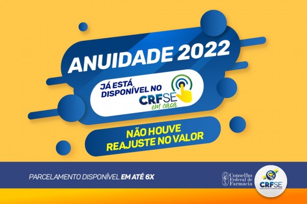 Conselho decide não reajustar anuidades para o ano de 2022