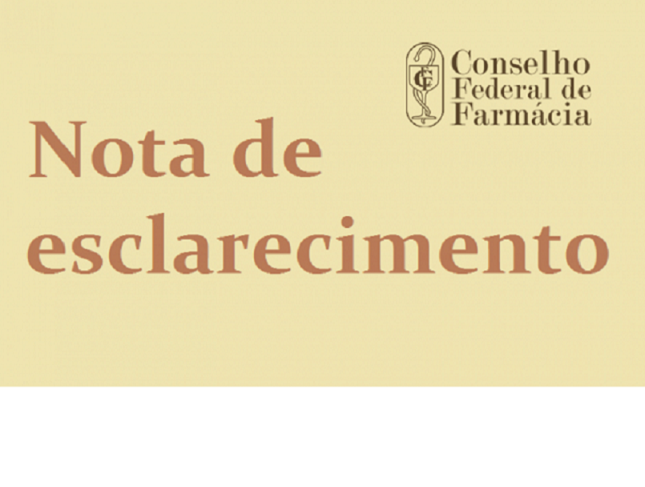 Nota de esclarecimento à imprensa e à sociedade