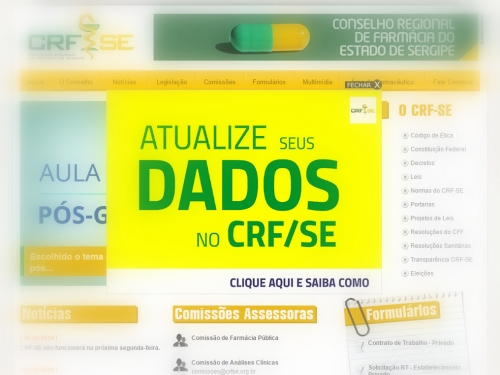 Atualização de dados otimiza comunicação entre CRF/SE e farmacêuticos