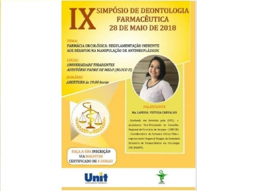 IX SIMPÓSIO DE DEONTOLOGIA FARMACÊUTICA